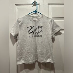 NWT Daisy Street gray baby tee - Size XL